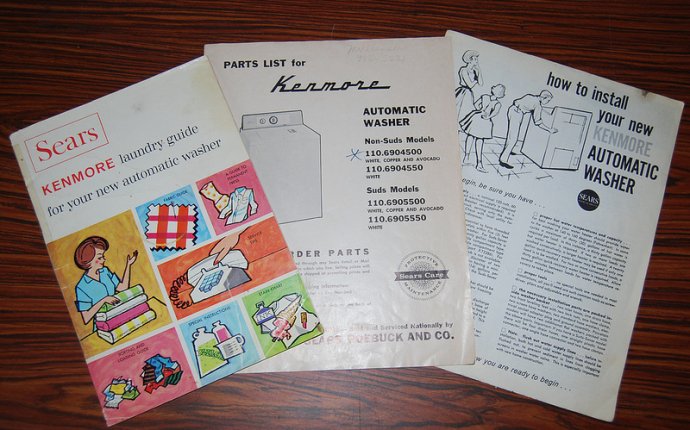 1968 Sears Kenmore Washer Manuals
