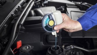 Checking the radiator antifreeze
