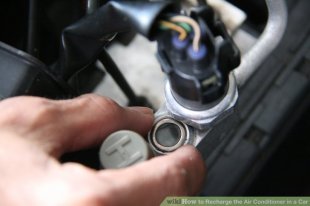 Image titled Recharge the Air Conditioner in a Car Step 1